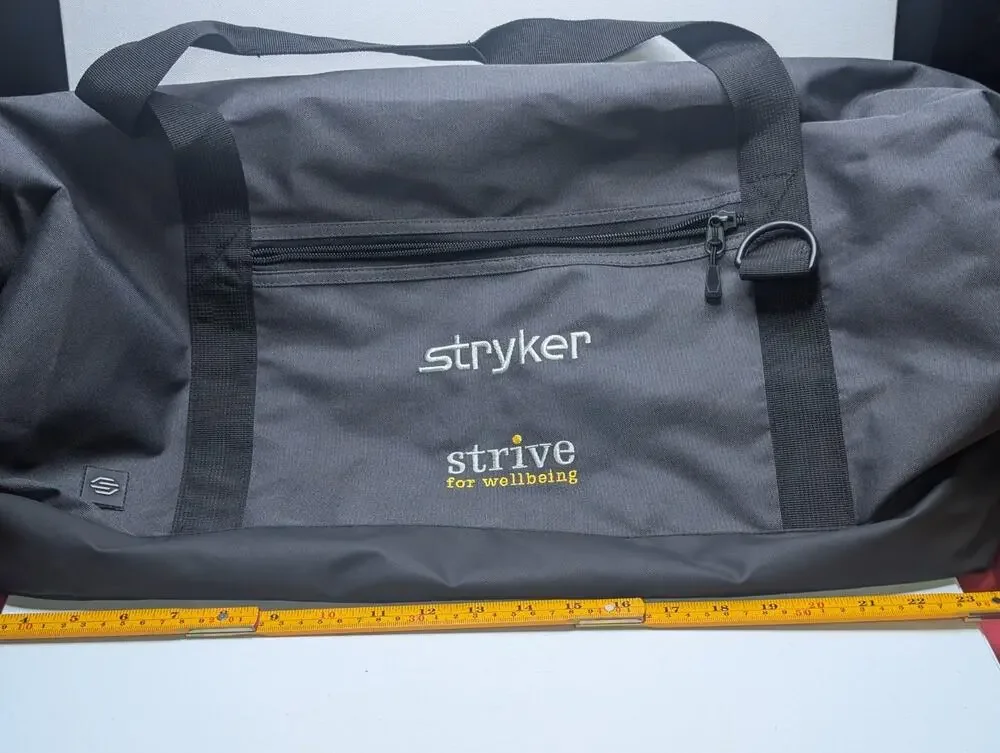 Stryker Strive For Wellbeing Large Duffel Bag Travel Gym Overnight Medical Rep